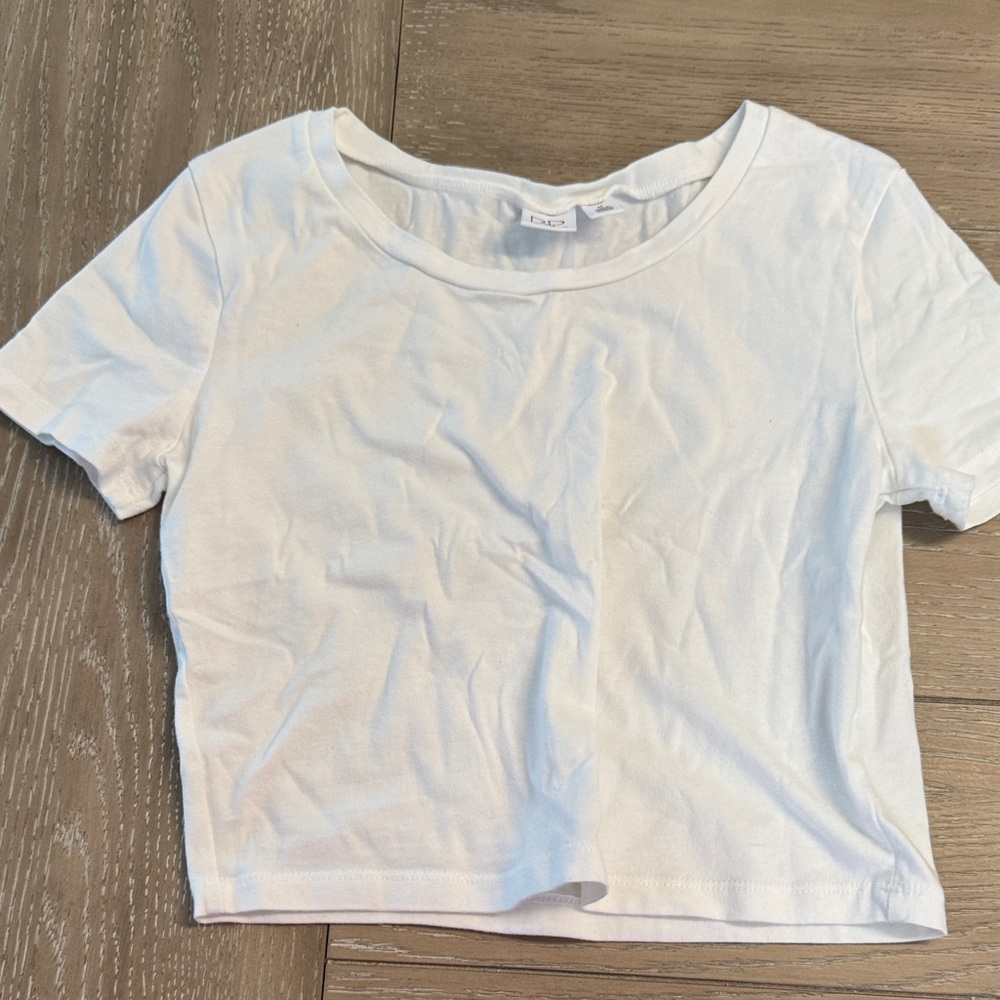 BP White Crop Top